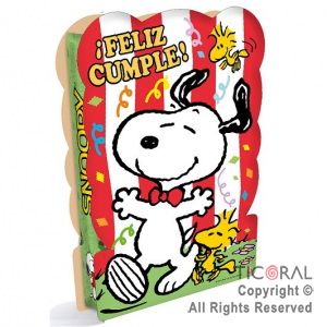 SNOOPY PI�ATA CARTON